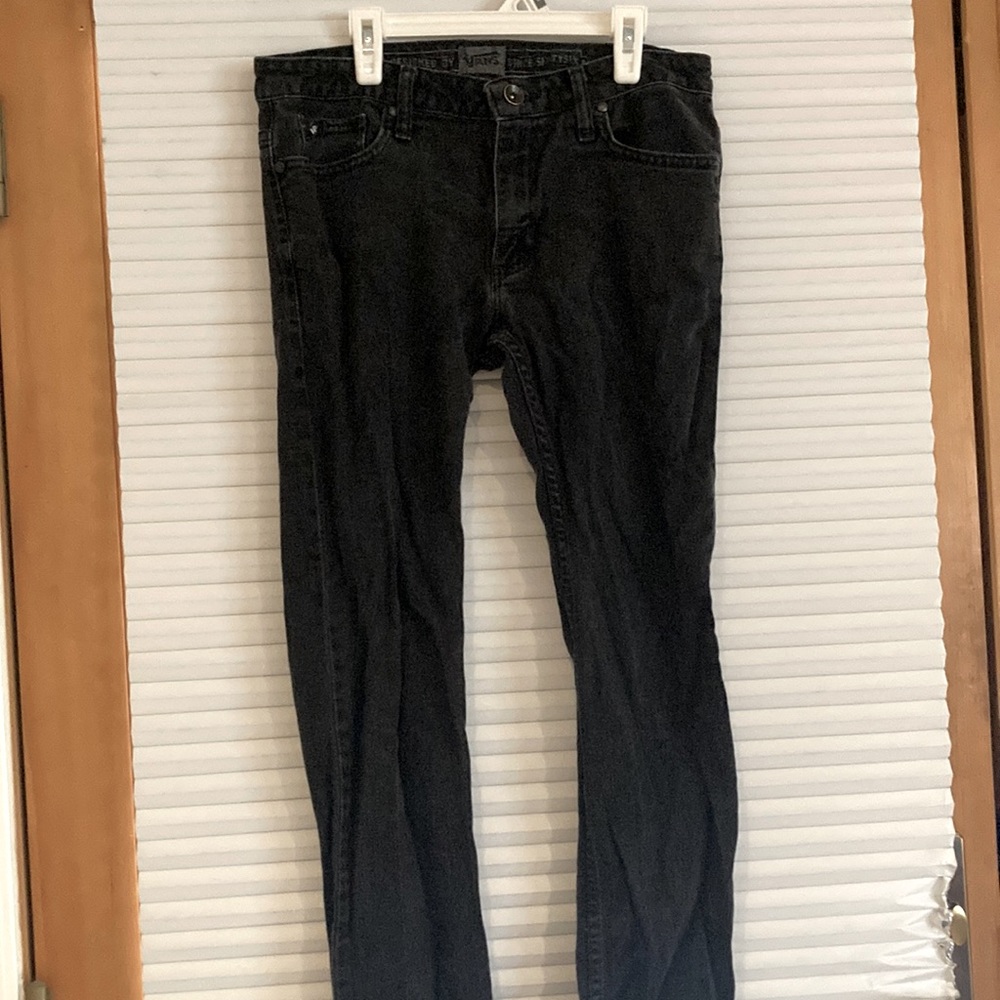 Vans Jeans- men size 32x32. Black denim.